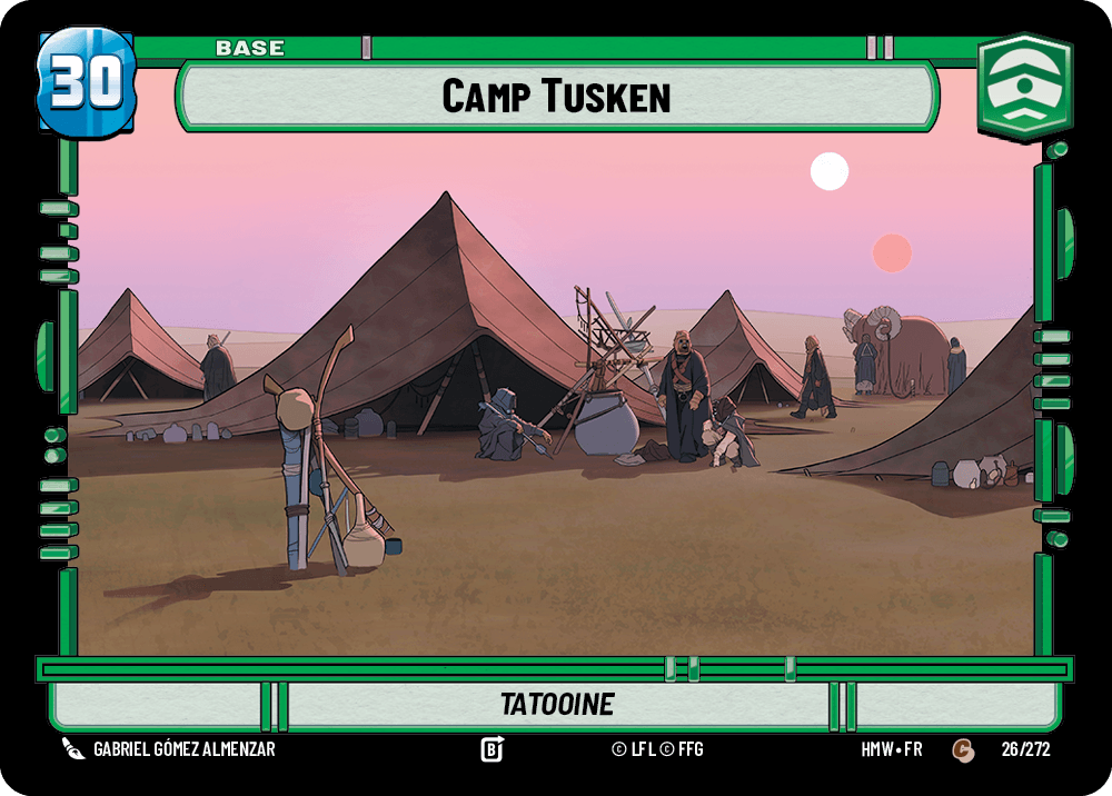 Camp Tusken - HMW-026 - Standard - recto Français