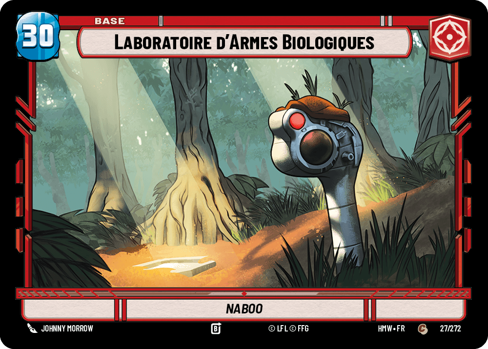 Laboratoire d'Armes Biologiques - HMW-027 - Standard - recto Français