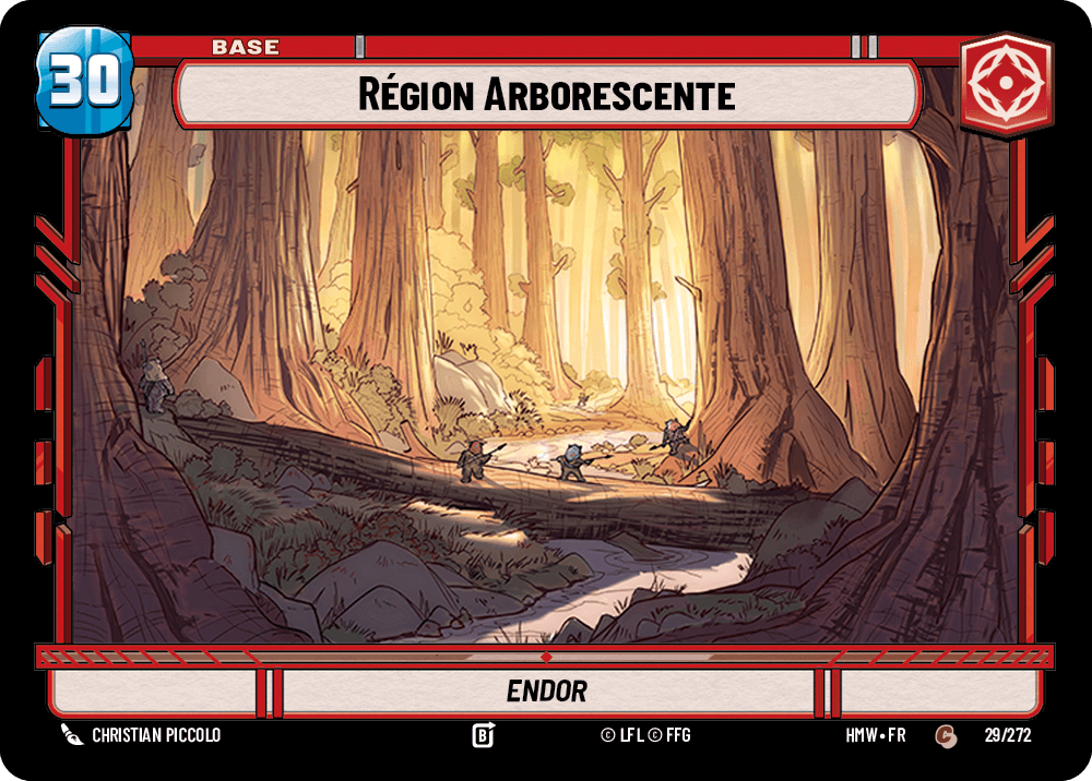 Région Arborescente - HMW-029 - Standard - recto Français
