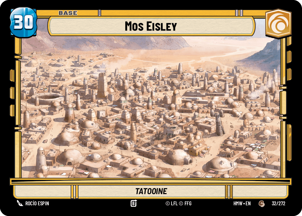 Mos Eisley - HMW-032 - Standard - recto Anglais