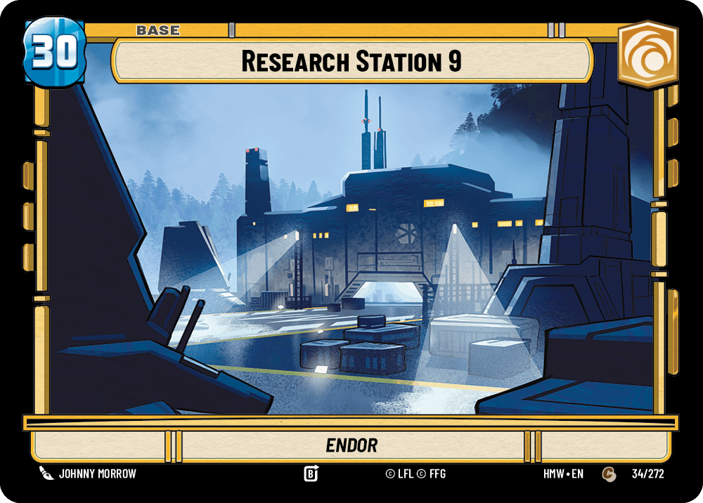 Station de Recherches 9 - HMW-034 - Standard - recto Anglais