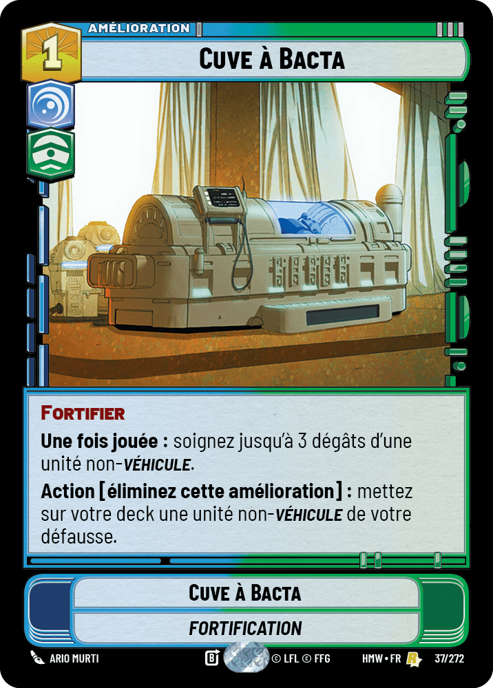 Cuve à Bacta - HMW-037 - Standard - recto Français