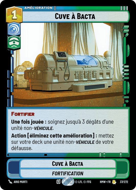 Cuve à Bacta - HMW-037 - Standard - recto Français