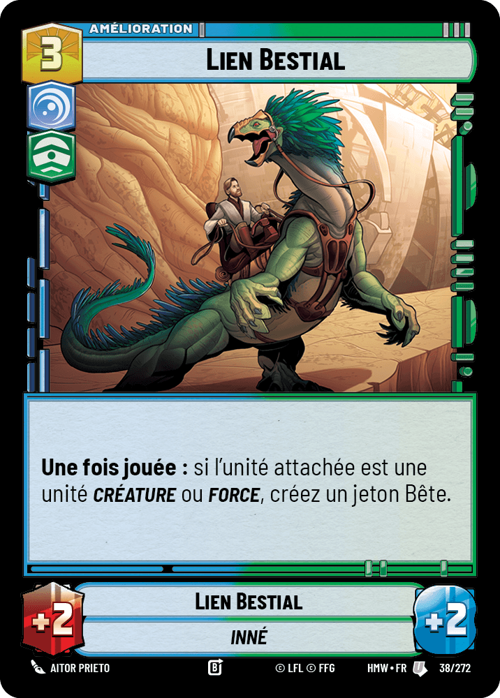 Lien Bestial - HMW-038 - Standard - recto Français