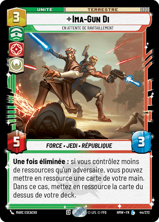 Ima-Gun Di, En Attente De Ravitaillement - HMW-044 - Standard - recto Français