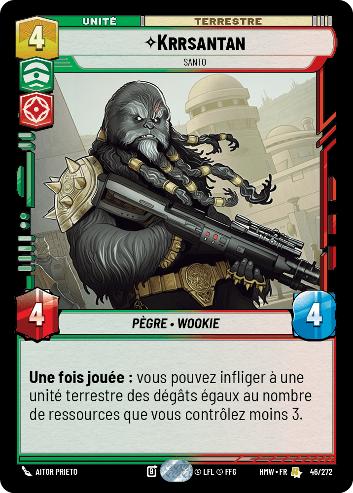 Krrsantan, Santo - HMW-046 - Standard - recto Français