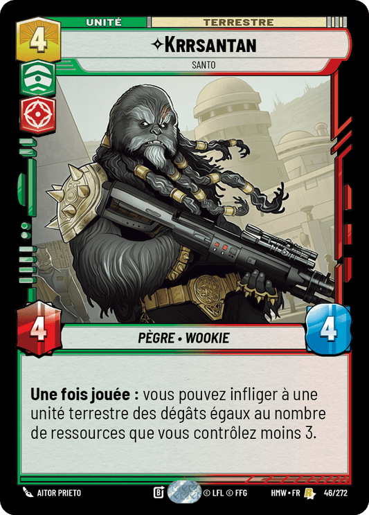 Krrsantan, Santo - HMW-046 - Standard - recto Français