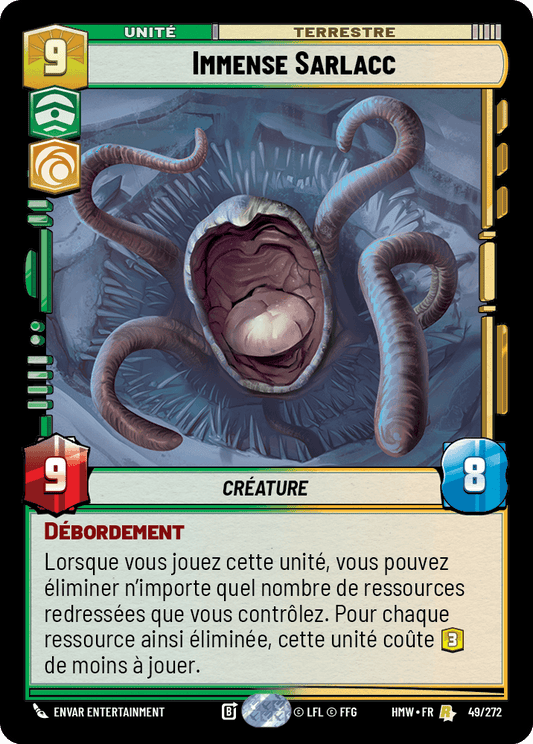 Immense Sarlacc - HMW-049 - Standard - recto Français