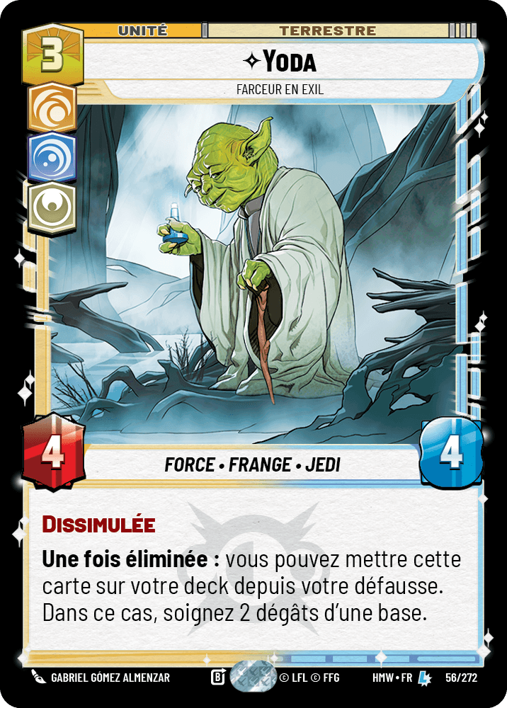 Yoda, Farceur En Exil - HMW-056 - Standard - recto Français