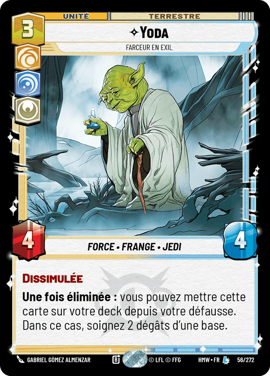 Yoda, Farceur En Exil - HMW-056 - Standard - recto Français