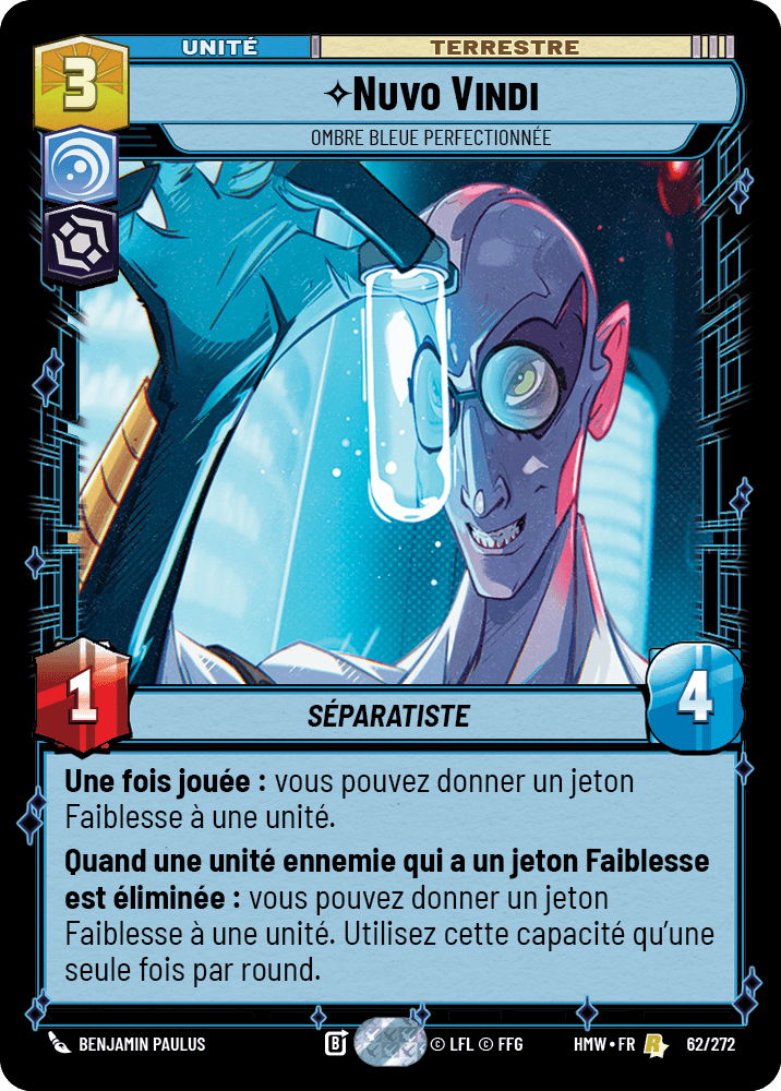 Nuvo Vindi, Ombre Bleue Perfectionnée - HMW-062 - Standard - recto Français
