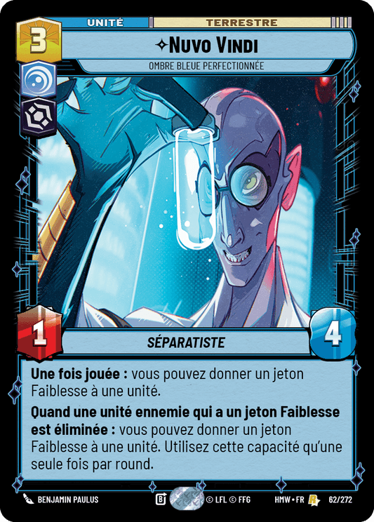 Nuvo Vindi, Ombre Bleue Perfectionnée - HMW-062 - Standard - recto Français