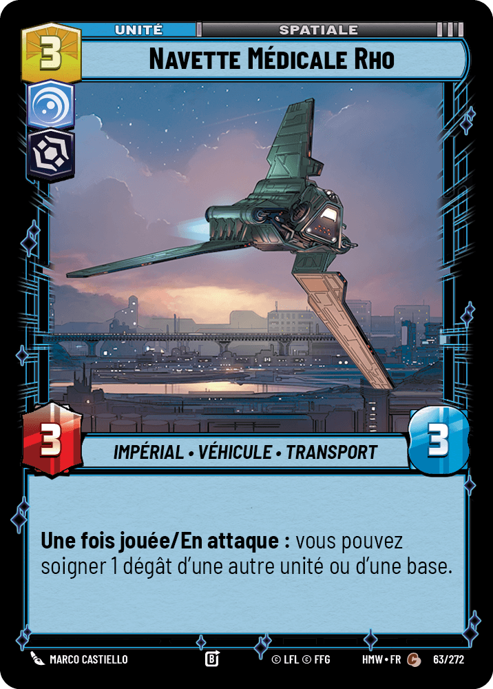 Navette Médicale Rho - HMW-063 - Standard - recto Français