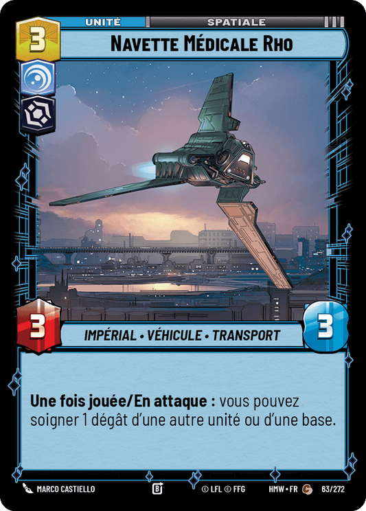Navette Médicale Rho - HMW-063 - Standard - recto Français