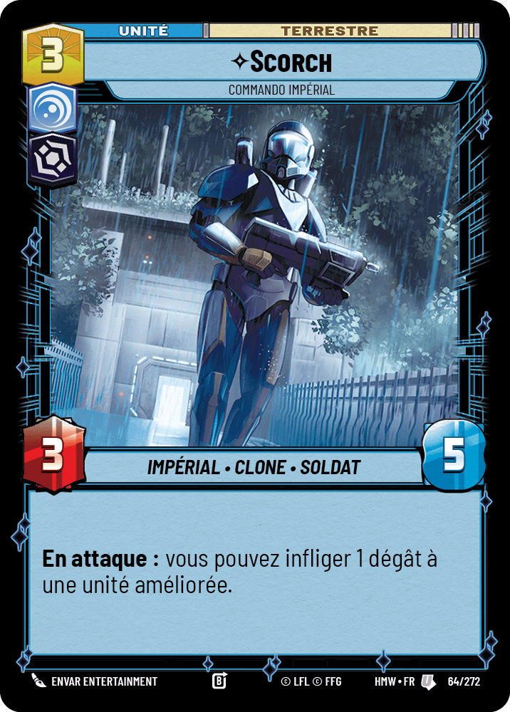 Scorch, Commando Impérial - HMW-064 - Standard - recto Français