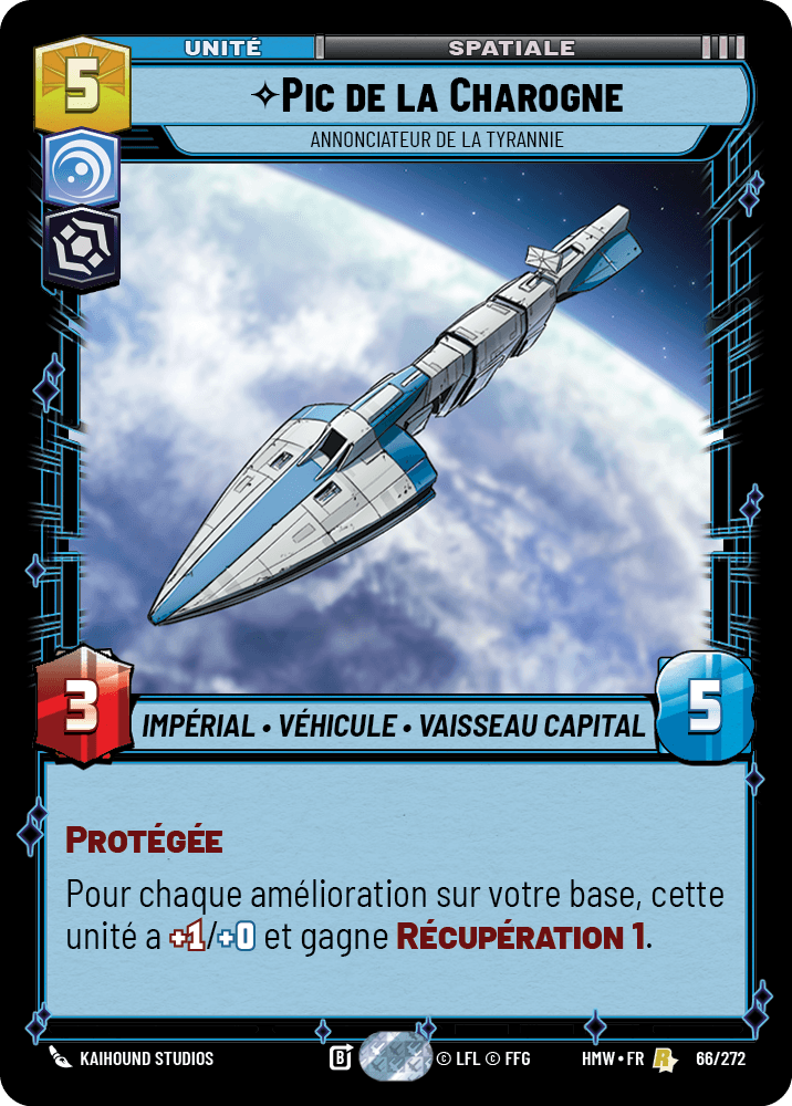 Pic de la Charogne, Annonciateur De La Tyrannie - HMW-066 - Standard - recto Français