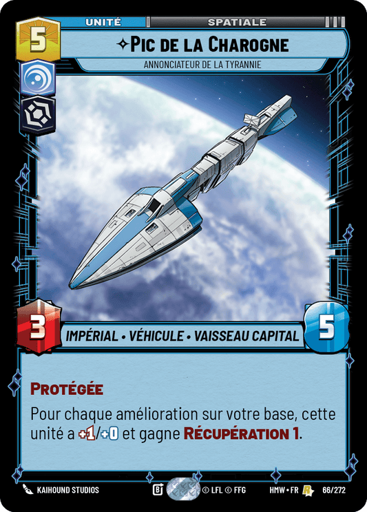 Pic de la Charogne, Annonciateur De La Tyrannie - HMW-066 - Standard - recto Français