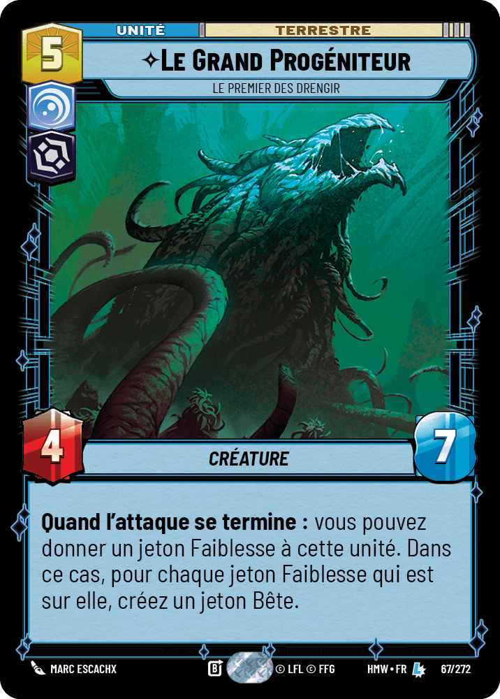 Le Grand Progéniteur, Le Premier Des Drengir - HMW-067 - Standard - recto Français