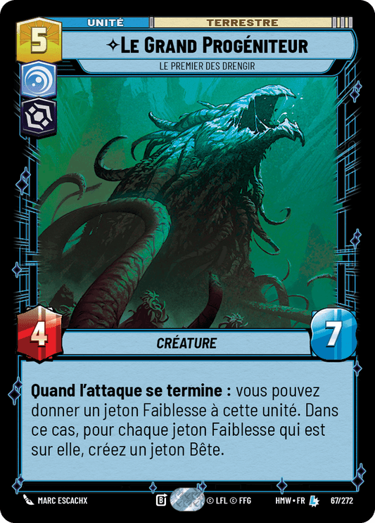 Le Grand Progéniteur, Le Premier Des Drengir - HMW-067 - Standard - recto Français