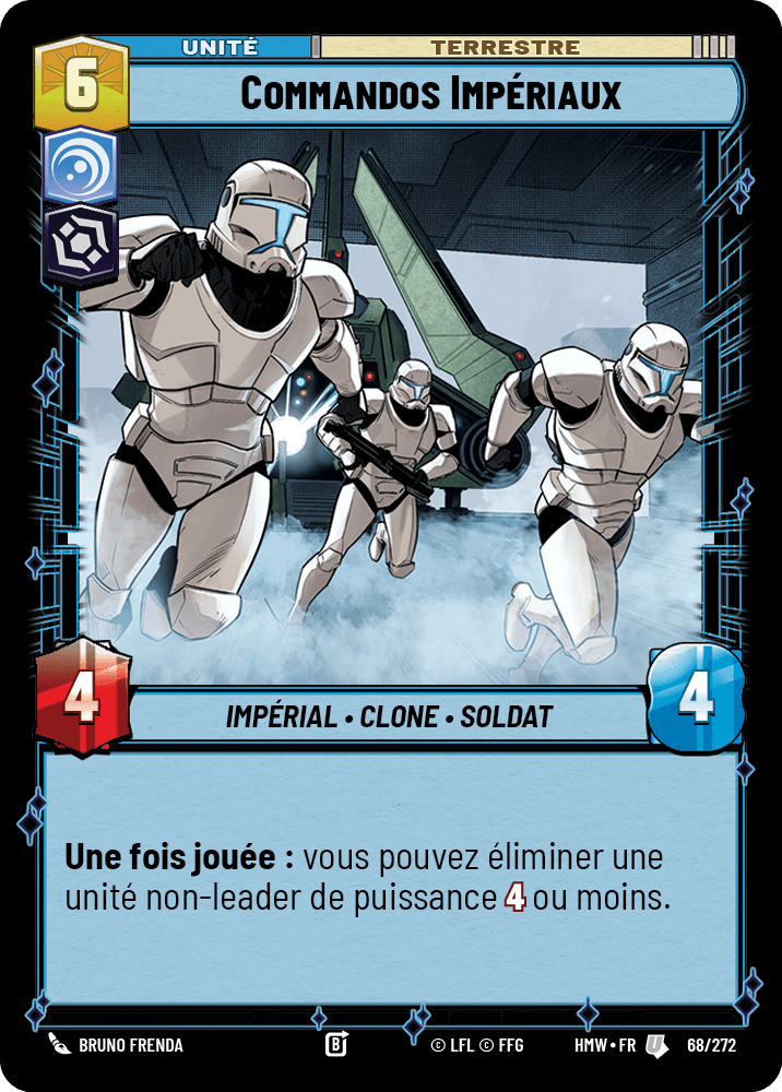 Commandos Impériaux - HMW-068 - Standard - recto Français