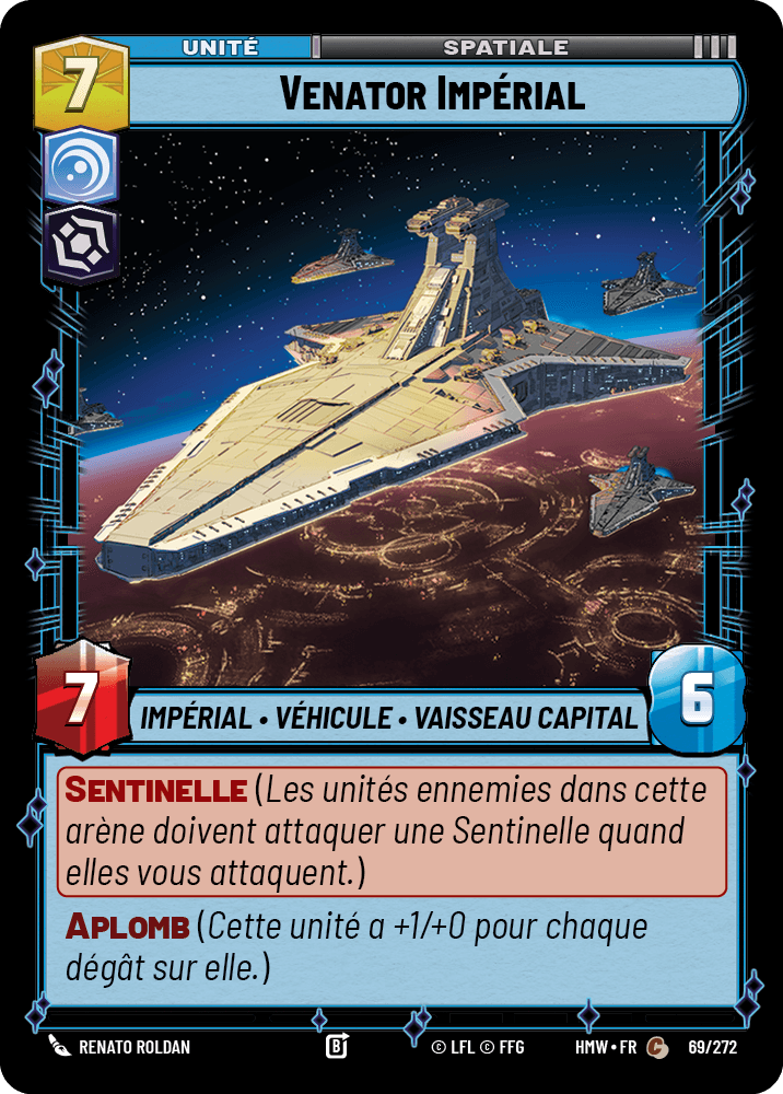 Venator Impérial - HMW-069 - Standard - recto Français