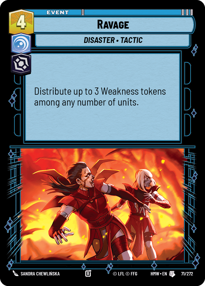 Ravage - HMW-071 - Standard - recto Anglais