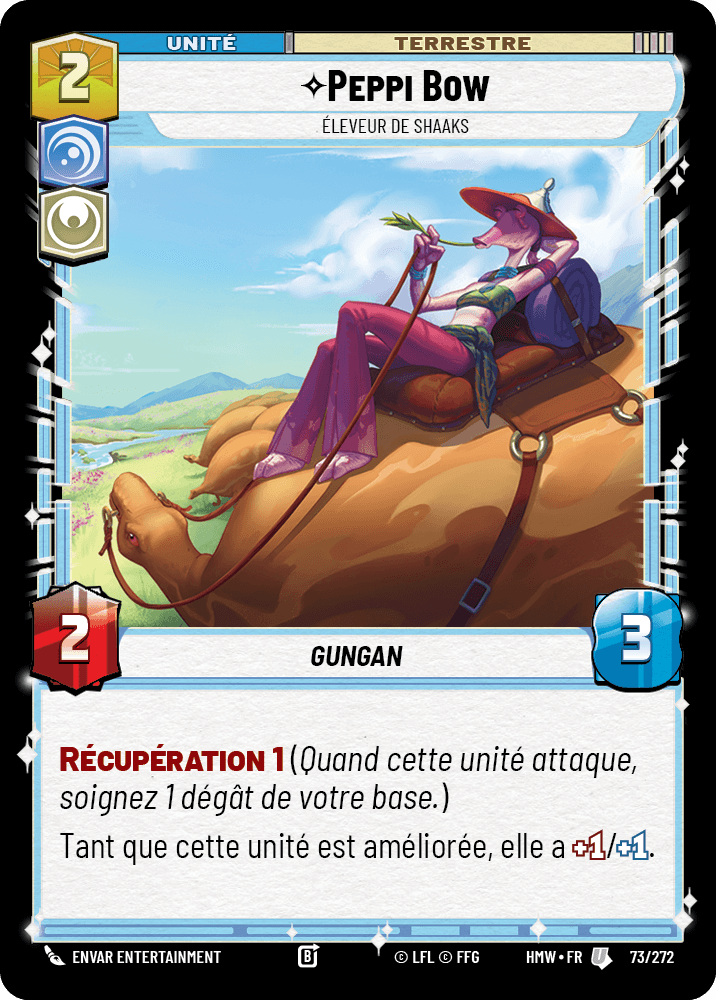 Peppi Bow, Éleveur De Shaaks - HMW-073 - Standard - recto Français