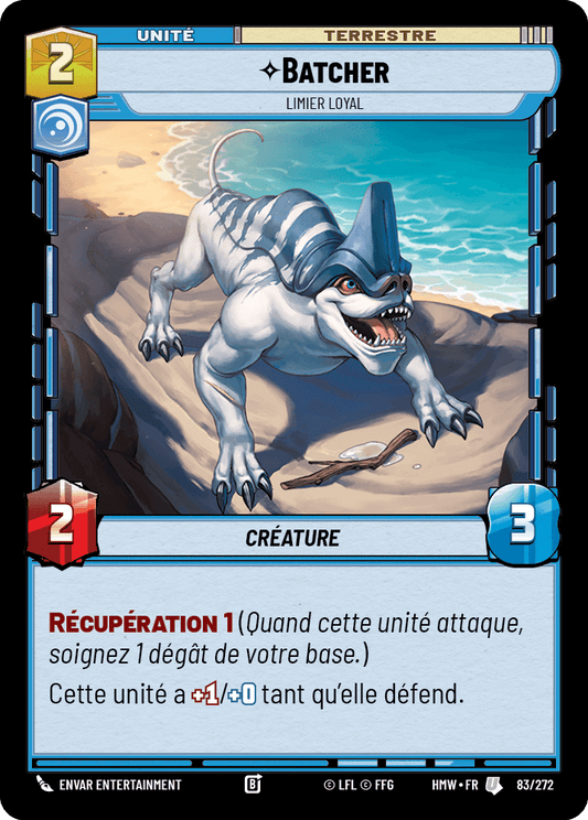 Batcher, Limier Loyal - HMW-083 - Standard - recto Français