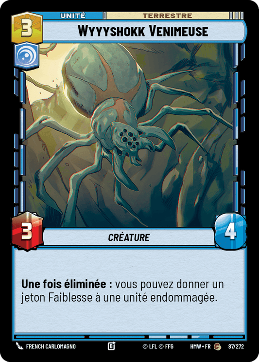 Wyyyshokk Venimeuse - HMW-087 - Standard - recto Français