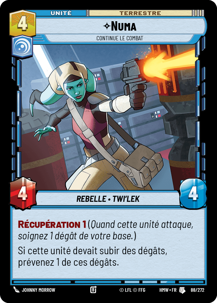 Numa, Continue Le Combat - HMW-088 - Standard - recto Français
