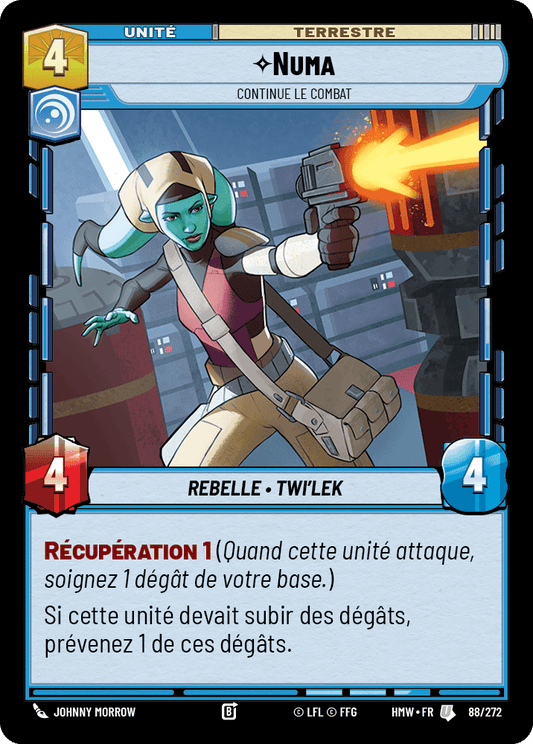 Numa, Continue Le Combat - HMW-088 - Standard - recto Français