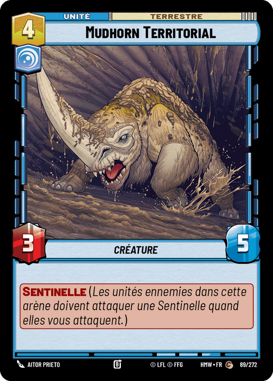 Mudhorn Territorial - HMW-089 - Standard - recto Français