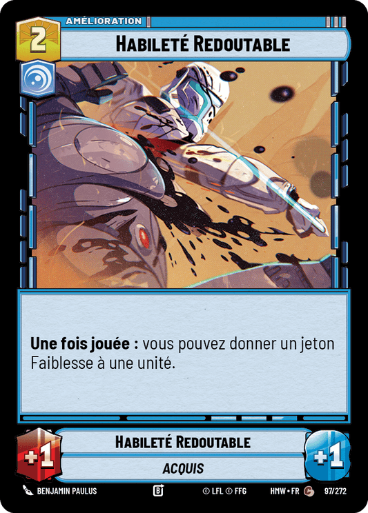 Habileté Redoutable - HMW-097 - Standard - recto Français