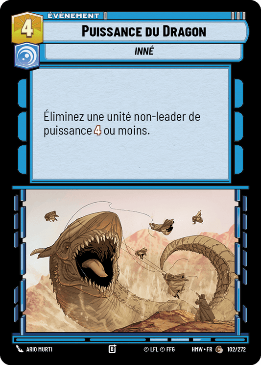 Puissance du Dragon - HMW-102 - Standard - recto Français