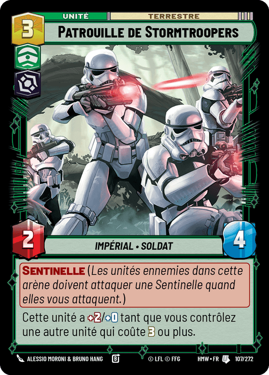 Patrouille de Stormtroopers - HMW-107 - Standard - recto Français