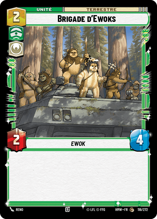 Brigade d'Ewoks - HMW-116 - Standard - recto Français