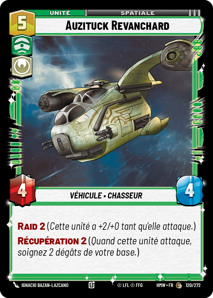 Auzituck Revanchard - HMW-120 - Standard - recto Français