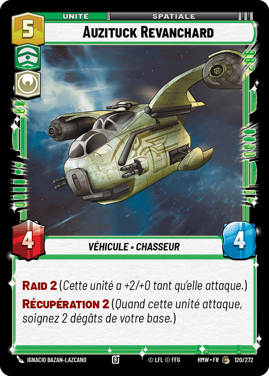 Auzituck Revanchard - HMW-120 - Standard - recto Français