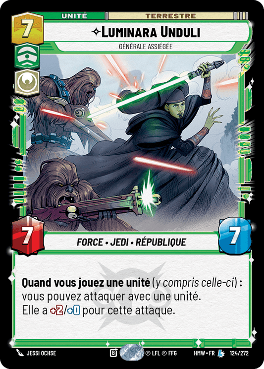 Luminara Unduli, Générale Assiégée - HMW-124 - Standard - recto Français