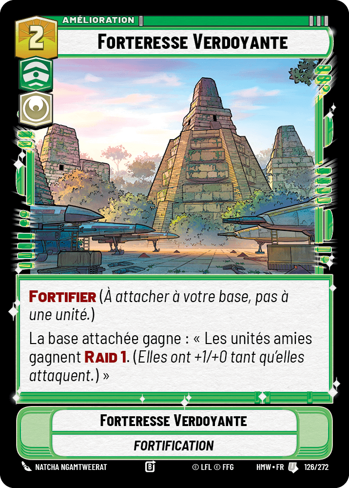 Forteresse Verdoyante - HMW-126 - Standard - recto Français