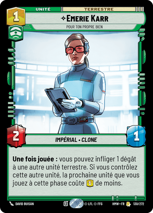 Emerie Karr, Pour Ton Propre Bien - HMW-130 - Standard - recto Français