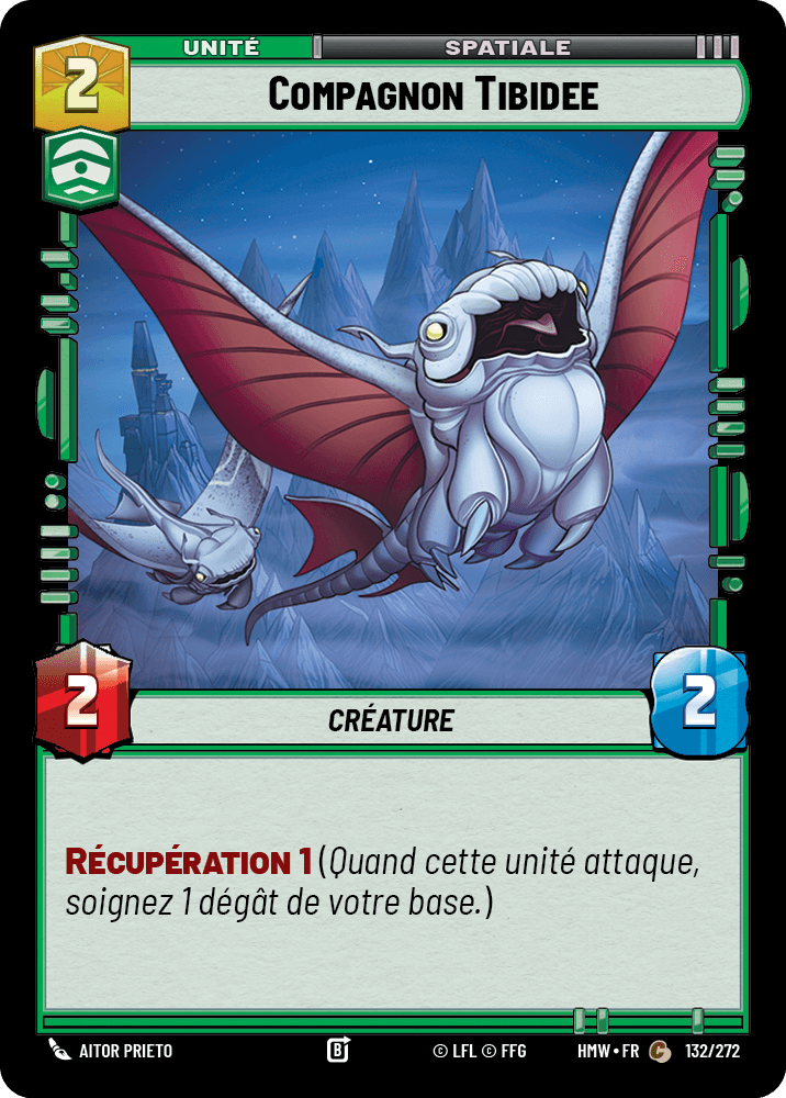 Compagnon Tibidee - HMW-132 - Standard - recto Français