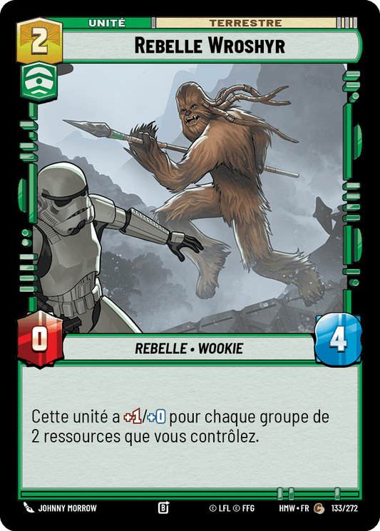 Rebelle Wroshyr - HMW-133 - Standard - recto Français