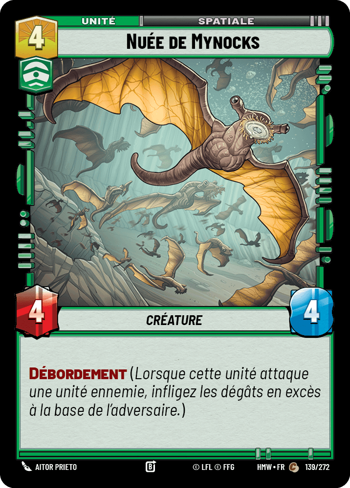 Nuée de Mynocks - HMW-139 - Standard - recto Français