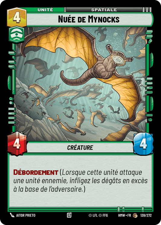 Nuée de Mynocks - HMW-139 - Standard - recto Français