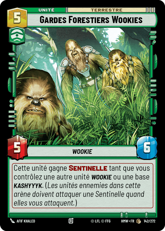 Gardes Forestiers Wookies - HMW-142 - Standard - recto Français