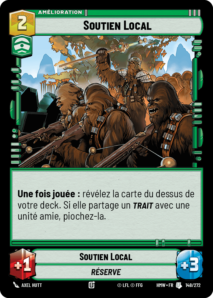 Soutien Local - HMW-148 - Standard - recto Français