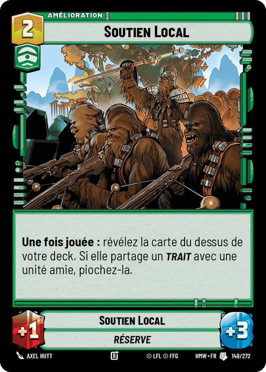 Soutien Local - HMW-148 - Standard - recto Français