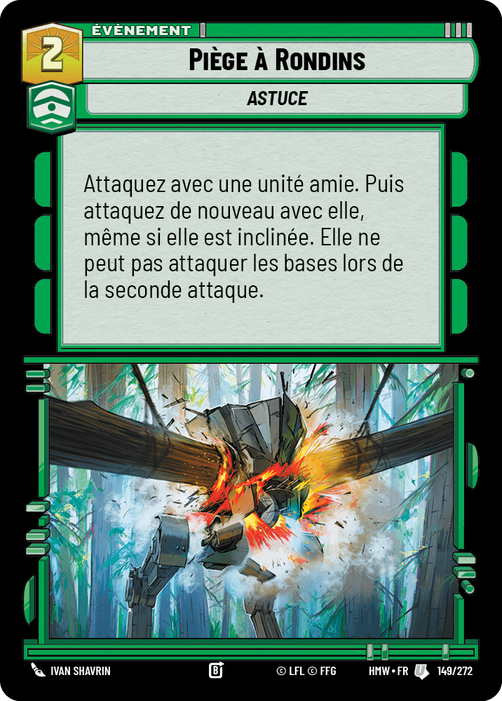 Piège à Rondins - HMW-149 - Standard - recto Français