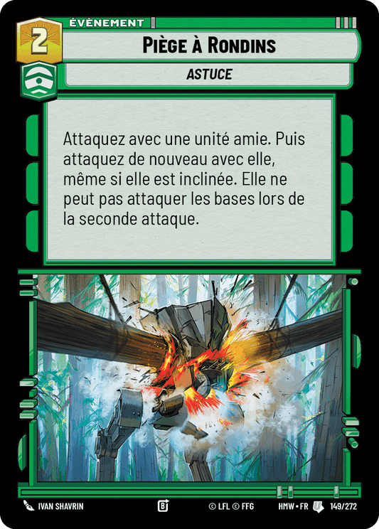 Piège à Rondins - HMW-149 - Standard - recto Français